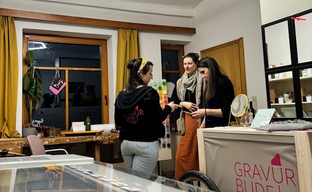 Kreativworkshop in der Gravurbude